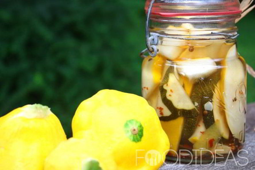 Рецепт маринованных патиссонов