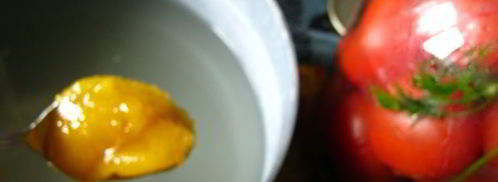 маринованные помидоры медовые. Шаг 5