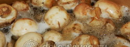 маринованные шампиньоны на зиму. Шаг 2