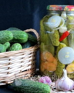 Огурцы, маринованные по-польски