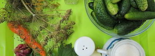 огурцы, маринованные по-польски. Шаг 3