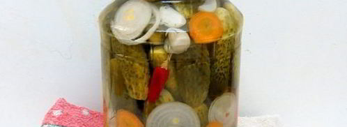 огурцы, маринованные по-польски. Шаг 8