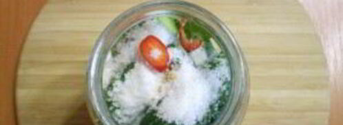 острые маринованные огурчики на зиму. Шаг 5