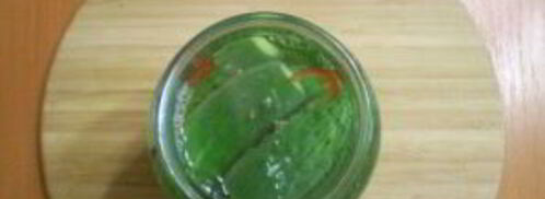 острые маринованные огурчики на зиму. Шаг 6