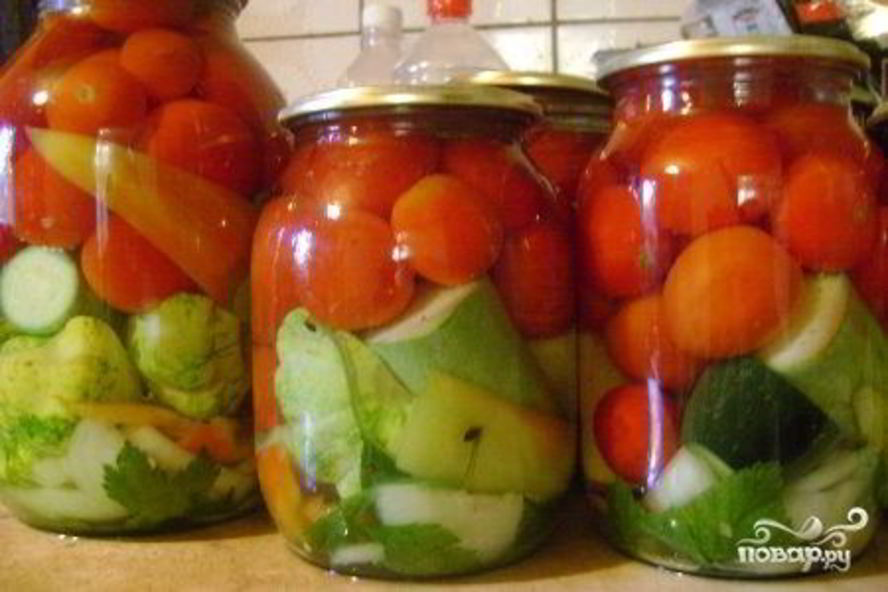 Рецепт патиссонов, маринованных на зиму