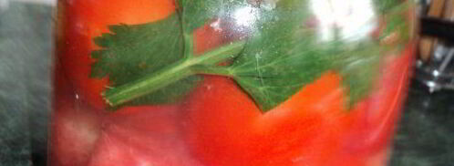 помидоры маринованные с арбузом. Шаг 3