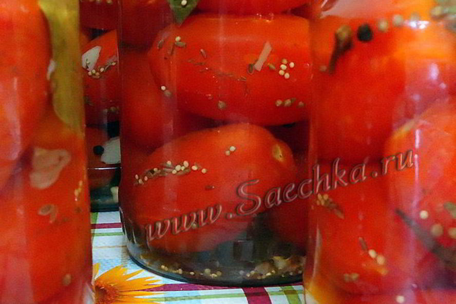 Рецепт помидоров маринованных