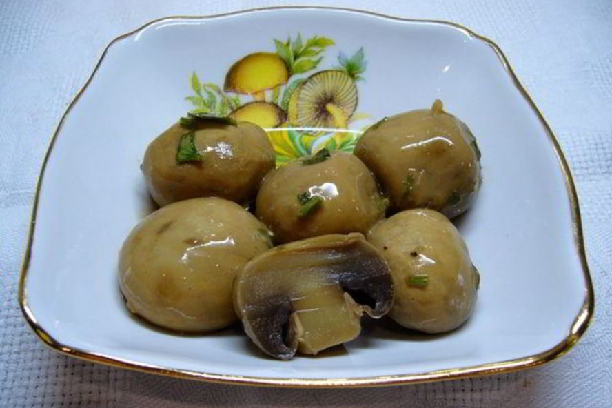 Рецепт шампиньонов маринованных