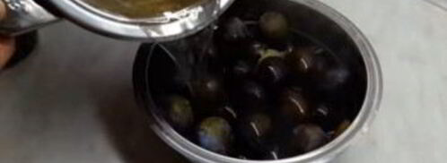 сливы маринованные. Шаг 2