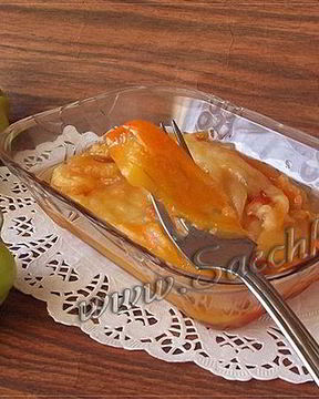 Запеченный маринованный перец