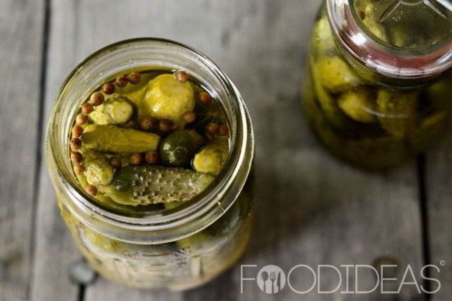 Рецепт огурцов на зиму с лимонной кислотой