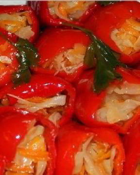 Перец с морковкой на зиму