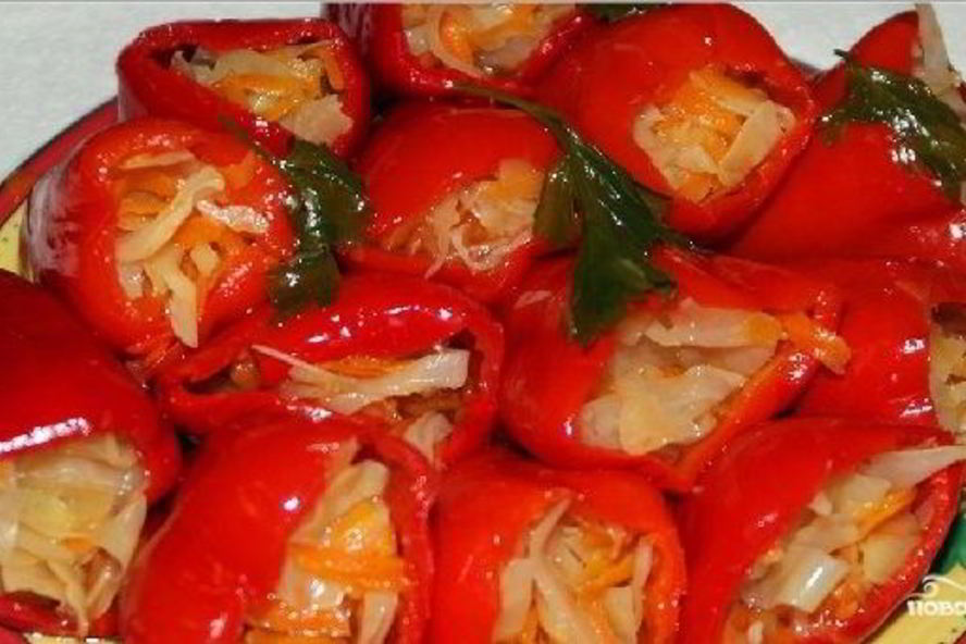 Рецепт перца с морковкой на зиму