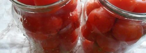 помидоры в снегу с чесноком на зиму. Шаг 2