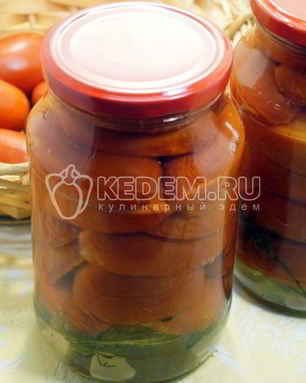 Помидоры в желе на зиму
