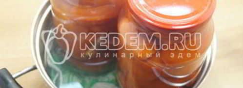 помидоры в желе на зиму. Шаг 8