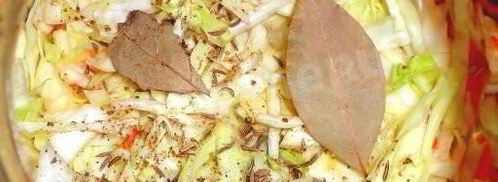 быстрая капуста горячим способом в рассоле. Шаг 7