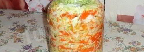 быстрая капуста горячим способом в рассоле. Шаг 8