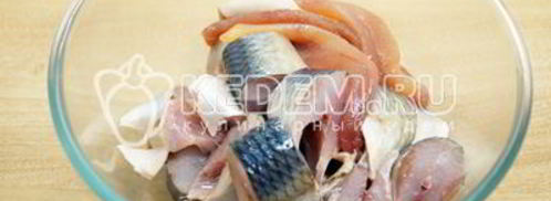 малосольная селедка. Шаг 5