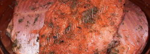 малосольная семга по-скандинавски. Шаг 5