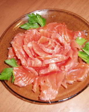 Малосольная семга