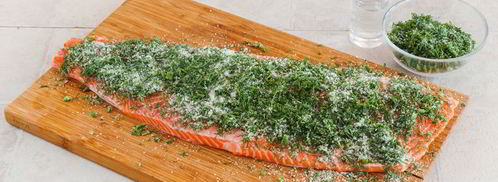 малосольный лосось. Шаг 2