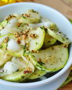 Малосольные кабачки Хрустящие