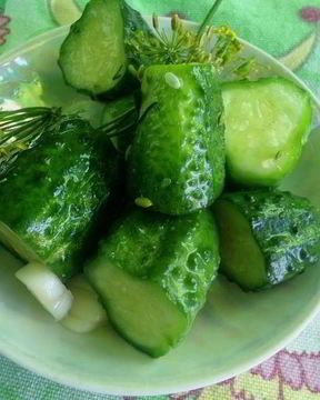 Малосольные огурчики