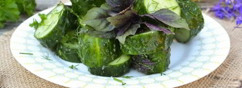 малосольные огурцы за 5 минут. Шаг 9