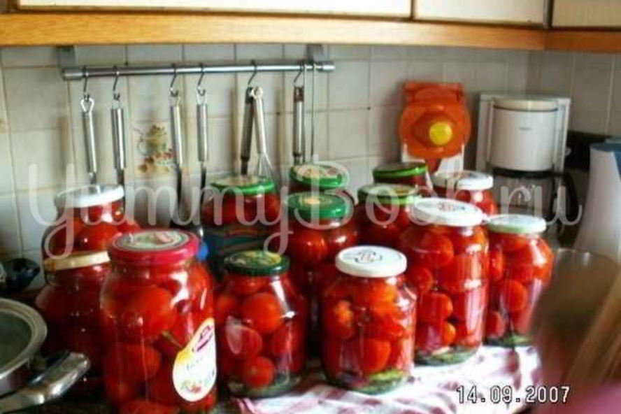 Рецепт помидоров консервированных