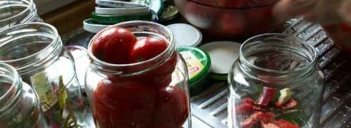 помидоры консервированные. Шаг 11