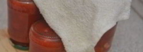 помидоры в собственном соку с чесноком. Шаг 6