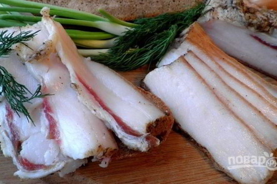 Рецепт сала по-домашнему