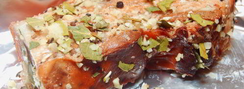 сало в луковой шелухе. Шаг 5