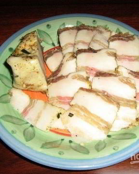 Сало в марле