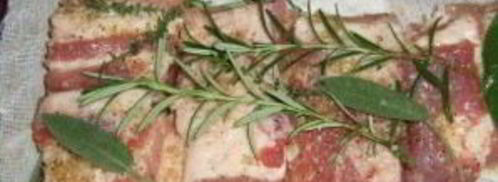 сало в марле. Шаг 3