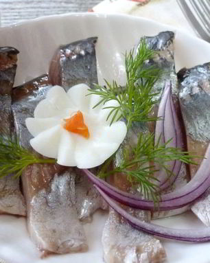 Сельдь домашнего посола