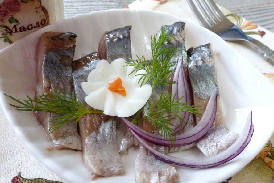 Рецепт сельди домашнего посола