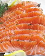 Слабосоленая семга