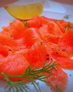 Слабосоленый лосось по-шведски