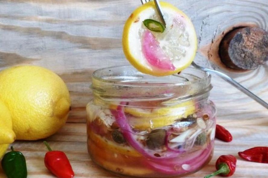 Рецепт соленых лимонов