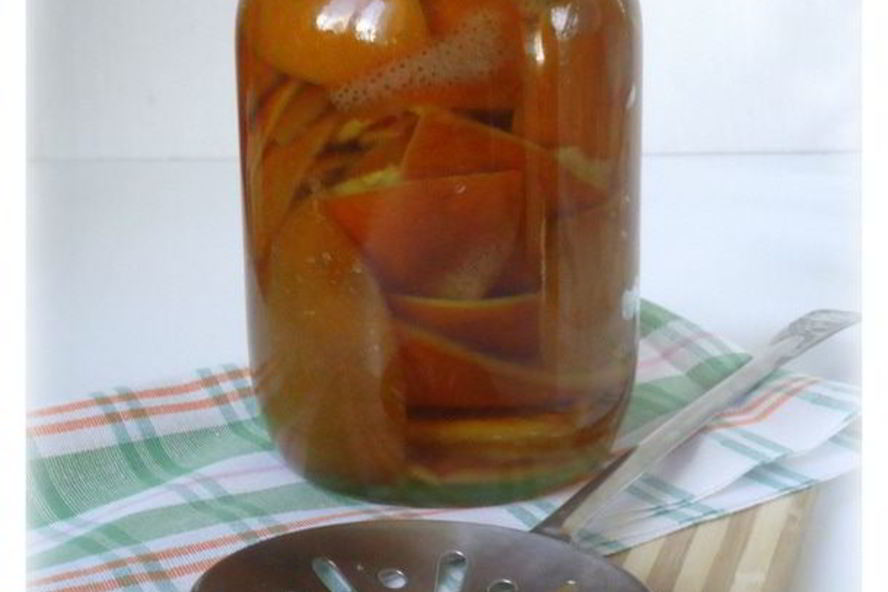 Рецепт апельсиновых цукатов в сиропе