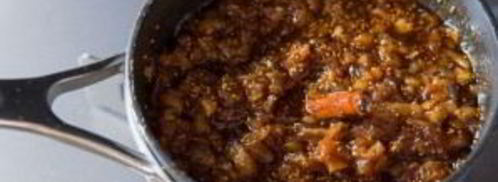 конфитюр из инжира и яблок. Шаг 5