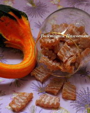 Пряные тыквенные цукаты