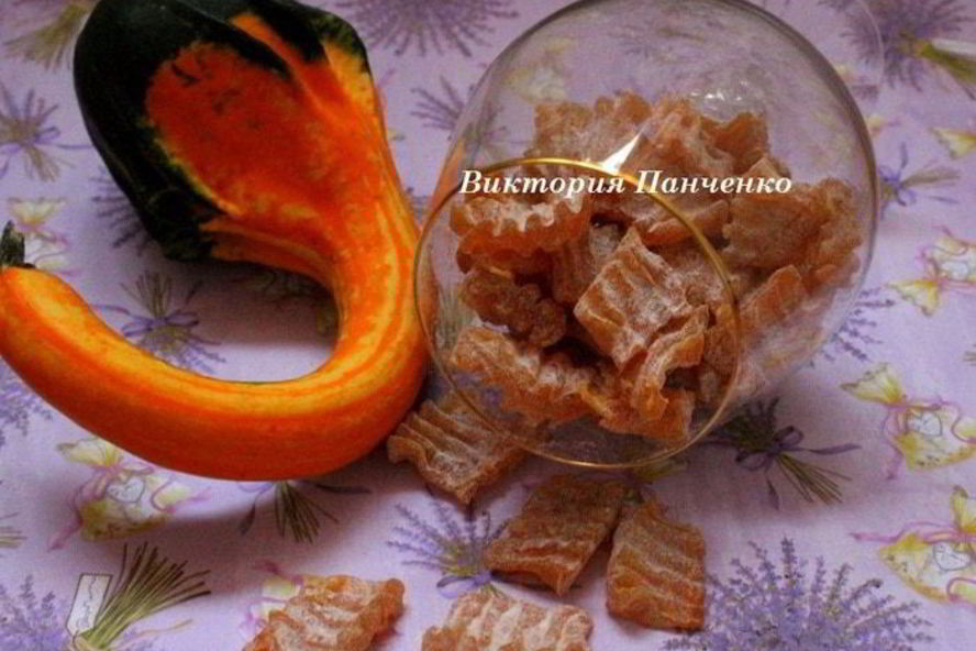 Рецепт пряных тыквенных цукатов