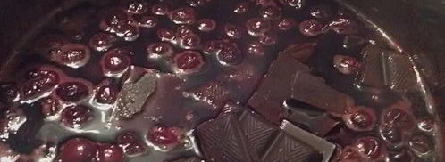 шоколадно-вишневое варенье. Шаг 2