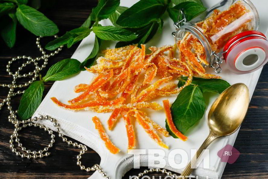 Рецепт цукатов из апельсиновых корок