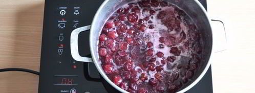 варенье из черешни без косточек с лимоном. Шаг 9