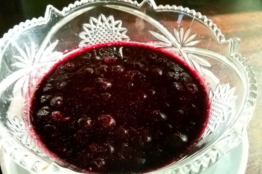Рецепт варенья из черники пятиминутка