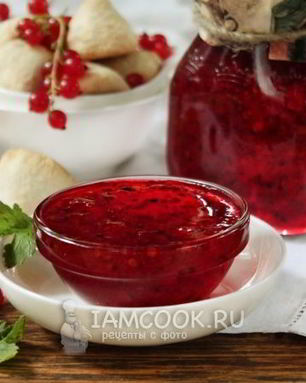 Варенье из красной смородины 5-минутка